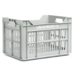 Caisse De Transport Plastique Recyclé Urban Proof Avant/Arrière - 30 L - Gris