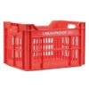 Caisse De Transport Plastique Recyclé Urban Proof Avant/Arrière - 30 L - Rouge -Vélo Accessoires Boutique caisse de transport plastique recycle urban proof avant arriere 30 l rouge