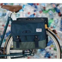 Paire De Sacoches Arrière Urban Proof 40L Bleu/Vert -Vélo Accessoires Boutique paire de sacoches arriere urban proof 40l bleu vert 2