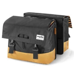 Paire De Sacoches Arrière Urban Proof 40L Gris/Jaune
