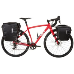 Paire De Sacoches De Voyage Thule Shield - 2x25L - Noir -Vélo Accessoires Boutique paire de sacoches de voyage thule shield 2x25l noir 2