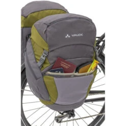 Paire De Sacoches De Voyage Vaude OnTour Back 46L Noir/Carmin -Vélo Accessoires Boutique paire de sacoches de voyage vaude ontour back 46l noir carmin 4