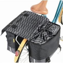 Paire De Sacoches Recyclées Urban Proof 55L Noir/Gris -Vélo Accessoires Boutique paire de sacoches recyclees urban proof 55l noir gris 3