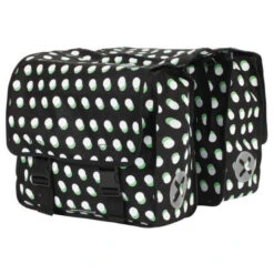 Paires De Sacoches Arrière Urban Proof 40L Pois Noir/Blanc