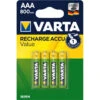 Piles Rechargeables Varta AAA HR03 X4 -Vélo Accessoires Boutique piles rechargeables varta aaa hr03 x4