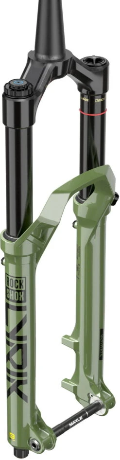 Rock-shox Lyrik Ultimate Debon Air+ RC2 - 29 Pouces - 140 Mm De Débattement, Conique, 44 Mm D'offset - Vert