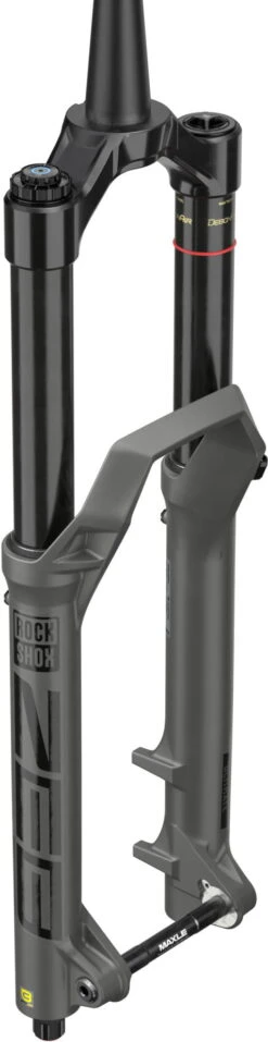 Rock-shox ZEB Ultimate Debon Air+ RC2 - 29 Pouces - 170 Mm De Débattement, Conique, 44 Mm D'offset - Gris