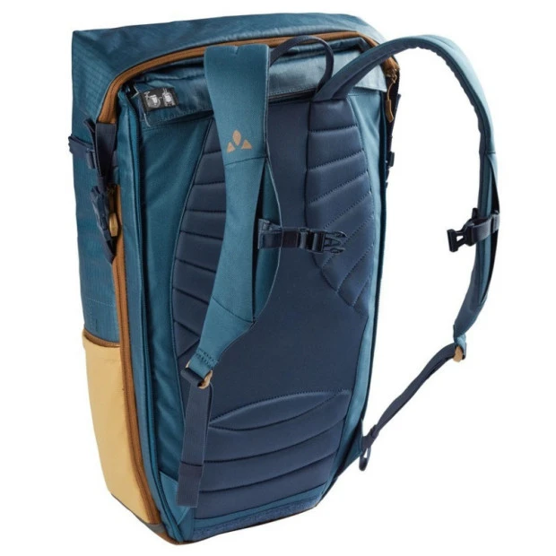 Sacoche Vaude CityGo Bike 23 Bleu / Brun 4 Sacoche Vaude CityGo Bike 23 Bleu / Brun – Image 2