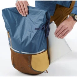 Sacoche Vaude CityGo Bike 23 Bleu / Brun 10 Sacoche Vaude CityGo Bike 23 Bleu / Brun -Vélo Accessoires Boutique sacoche vaude citygo bike 23 bleu brun 3